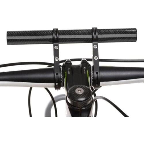10/20cm Bicycle Carbon Tube Bracket Flashlight Holder Riding Extension Frame Clip Cycling Handlebar Bike Extender Mount Bracket
