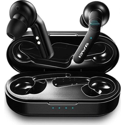 AweiIPX4 Waterproof Bluetooth 5.0 Earphones Ergonomic TWS Noise Reduction Portable Wireless Charging Earbuds for Driving Running