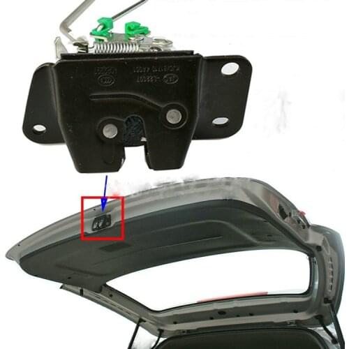 Tail Gate Latch for Hyundai Starex 1996~2007\ HYUNDAI H1 ,H200 1996-2004 ,Rear door lock mechanism Lock block iMax i800 H-1