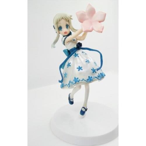 Honma Meiko anime toy Anohana Menma Sexy girls Action Figure japanese Anime PVC adult Action Figures toys Anime figures Toy 18CM