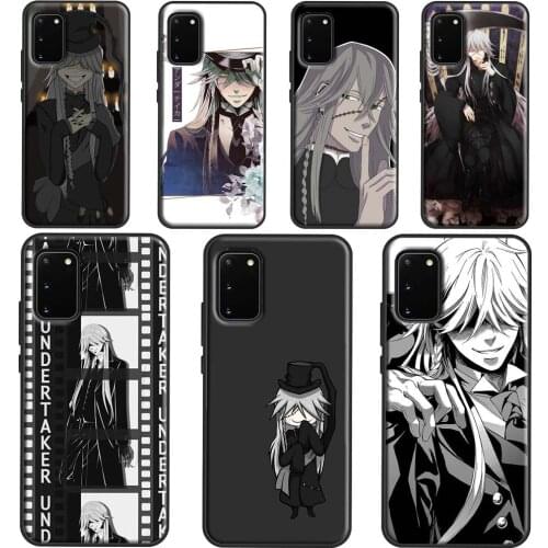 Undertaker Black Butler Phone Case For Samsung Galaxy S21 S20 Ultra S8 S9 S10 Plus Note 10 Note 20 9 S20 FE Cover