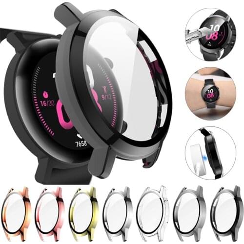 PC Cover for huawei watch gt2 gt 2 46mm case for HUAWEI GT2 42/46mm Plated All-Around Screen Protectors Cover Cases accessories