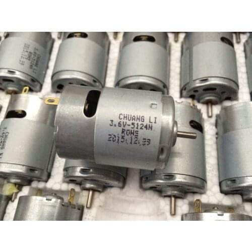 3.6V 12000rpm RS-380PH miniature electric tools DC permanent magnet motor / fan / electrical / DIY Accessories motor