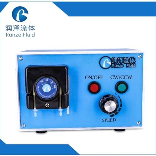 Low Flow 110v Peristaltic Pump Speed Adjustable 0-170ml/min Easy Opepation