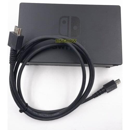 Test good HDMI-compatible Charging Dock For Nintend Switch NS Switch Console TV Dock Stand Charger Station No Scratches