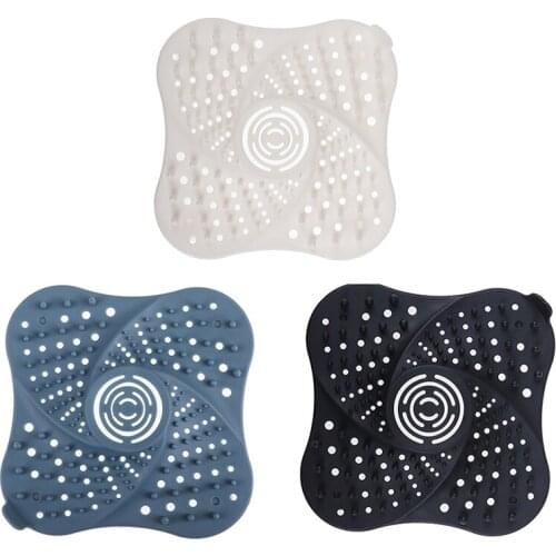 Reinforced Design Bathroom Drain Hair Catcher Bathing Stopper Kitchen Plug Sink Strainer Filter Shower Anti-clogging Filter Net