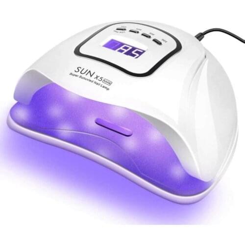 SUN X5 Max /SUN X5 PLUS UV LED Nail Lamp with Sensor LCD Display Curing Nail Gel Polish Manicure Tool 45 LEDs Smart Nail Dryer