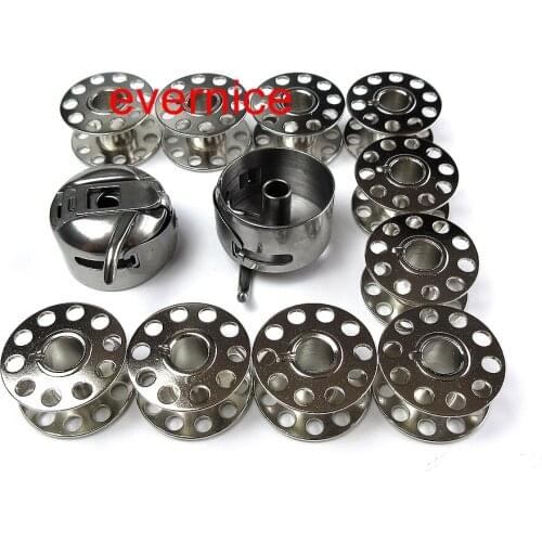 2 Bobbin Case + 10 Bobbins 200909107 43725 43725Nbl For Kenmore 158 385 Sewing