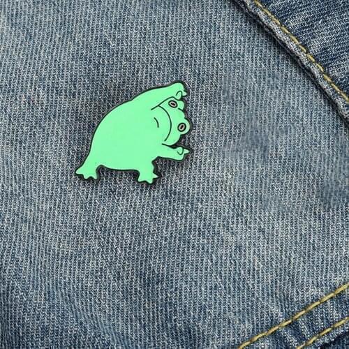 Game Cartoon Character Brooch Funny Cute Enamel Pin Backpack Badge Gift