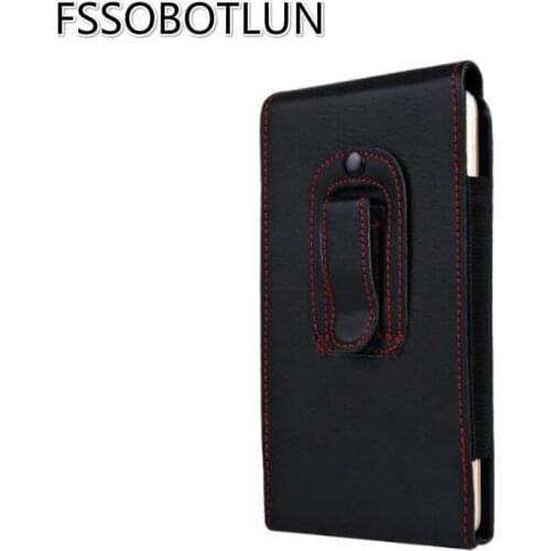FSSOBOTLUN,5.5-6.0"For ZTE Nubia M2 Phone Holsters PU Leather Case Clip Belt Pouch Bag For ZTE Nubia M2 Lite/ M2 Play/ Nubia N2