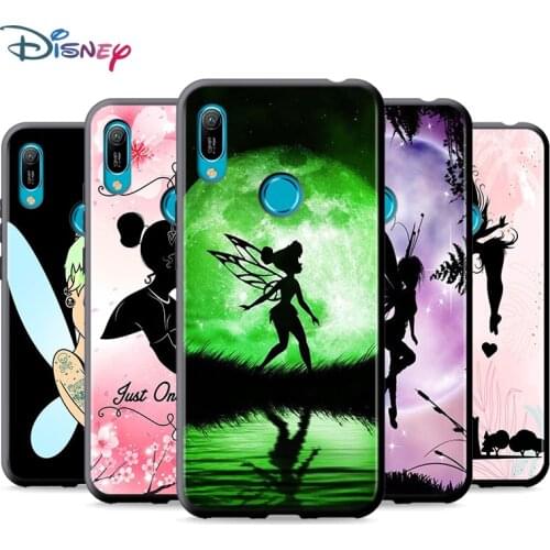 Black Soft Cute Wendy Tinkerbell For Huawei P Smart 2021 2020 Z S Mate 40 RS 30 20 20X 10 Pro Plus Lite 2019 Phone Case