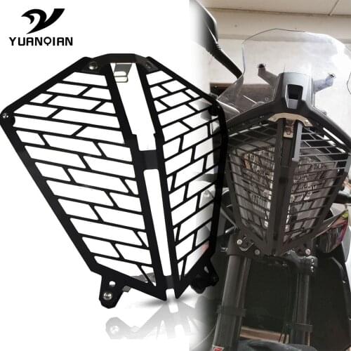 For 790Adventure 790 Adventure R S 2019-2020 Motorcycle Aluminum Headlight Guard Protector Cover Protection Grill 790 adv