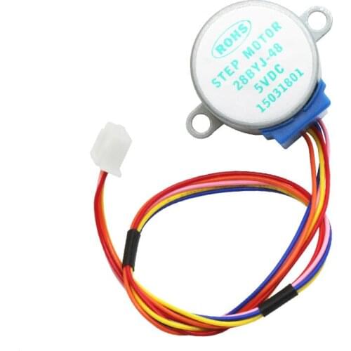 Glyduino 28BYJ-48 Lead 25cm Stepper Motor DC 5V 4 Phase Step Motor Reduction Newest