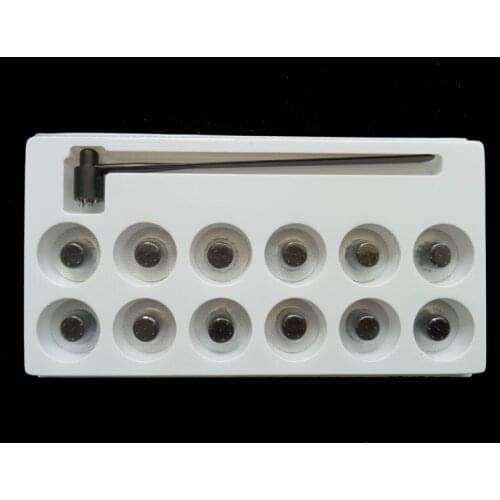 Acupuncture needle dermal needle seven star dermal needle with 12 replacable head skin needle