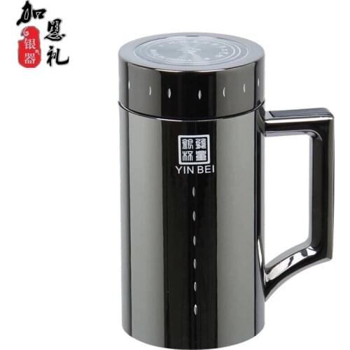 Sterling silver product creative daily fashion sports cup portable stainless steel vacuum flask mug thermos