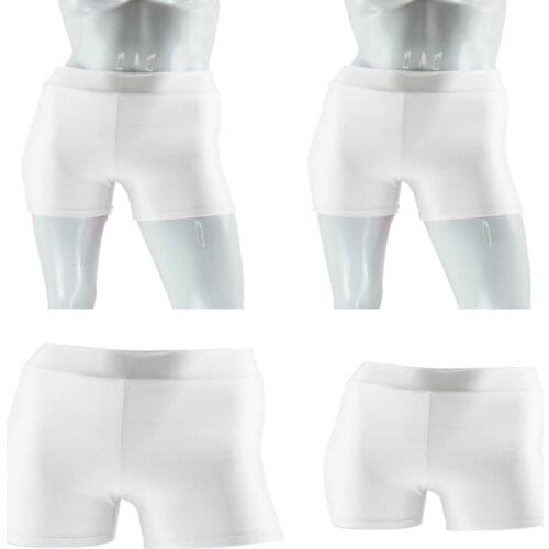 Set of 2 Piece Women Shorts Girls Gym Shorts, Yoga Workout Hot Pants, High Waisted Fitness Short