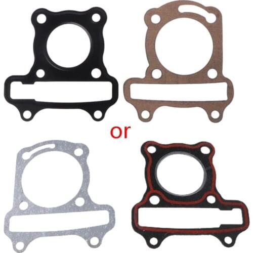 2pcs/set Motorcycle Scooter GY6 Cylinder Gasket Set Cushion Pad 50/60/80/100/125CC