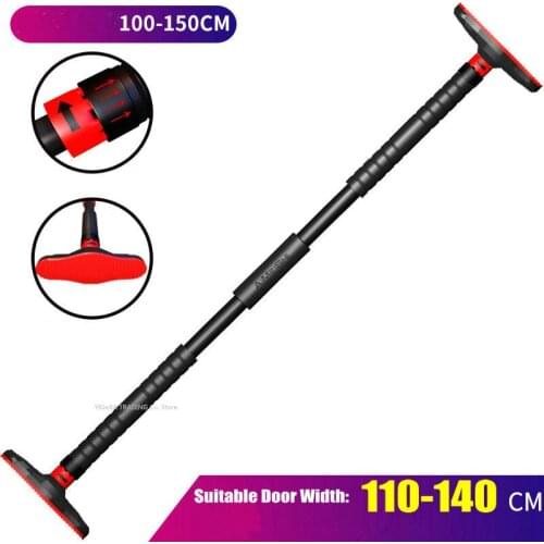 New Design 65-100cm/ 90-130cm/ 100-150cm Adjustable Door Horizontal Bar, Pull Up Bar for Doorway Width 70-145cm, No Need Drill