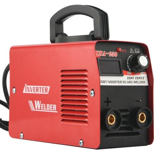 Cross-border MMA-250 mini electric welding machine IGBT power tube inverter DC household spot welding machine