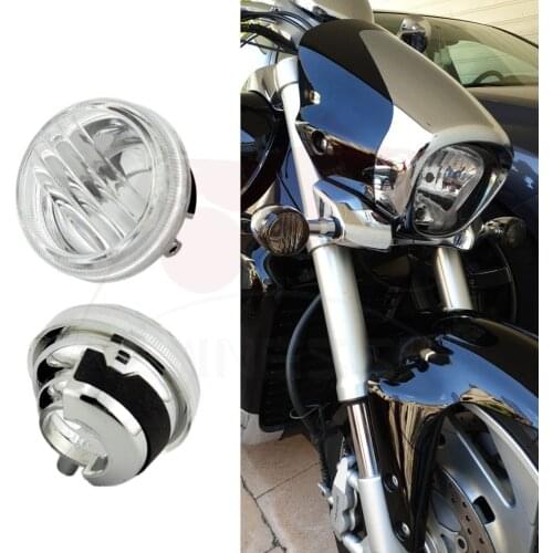Clear Light Cover Lens Motorcycle Turn Signal Lense For Suzuki Boulevard M50 C50 VL800 C90 1500 M109R C109R
