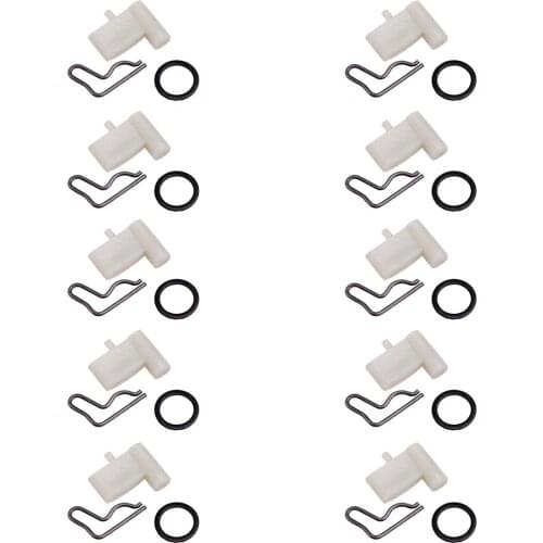 4116 195 7200 0000 195 7200 10 Sets Starter Pawl R Clip Spring Repair Kits Fit For Stihl TS400 TS410 TS420 Chainsaw