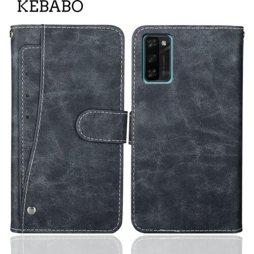 Luxury Wallet Blackview A100 Case 6.6" Vintage Flip Leather Business Protective Cover For Blackview A100 Case Phone Holder