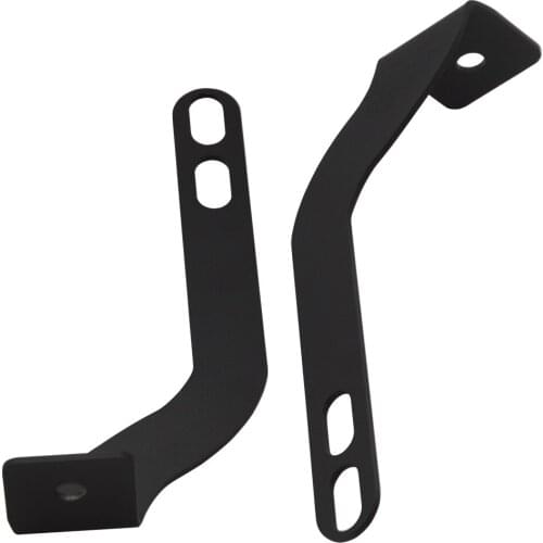 Wsen For Honda Pioneer 500 2015-2019 Side Pillar Below Windshield LED Work Light Pod Mounting Brackets