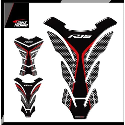 For Yamaha R15 YZF-R15 Tankpad 3D Motorcycle Gas Tank Pad Protector Decal