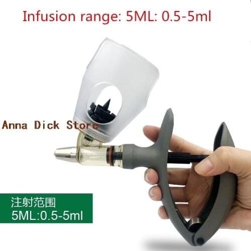 1ml 2ml 5ml Automatic vaccine injection animal continuous injection syringe entry needle Farm Pigs, chickens, cattle, sheep