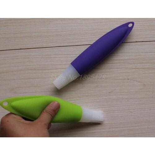 200PCS Silicone Baking Brush 1Pcs Liquid Oil Pen Cake Butter Bread Pastry Brush Baking Tool BBQ Utensil Safety Basting Brush