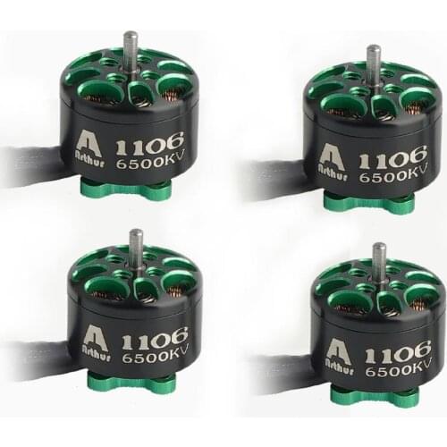 4pcs/lot flashhobby A1106 6500kv Brushless Motor Mini RC Motor for FPV Racing RC Multicopter Part