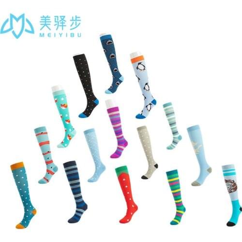 6 Pairs Per Set Compression Socks WOMEN Pressure Sock Stocking Compression