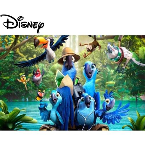 DIY Diamond Painting Disney Cartoon Movie Rio Adventure Cross Stitch Diamond Embroidery Mosaic Picture of Rhinestones Home Decor