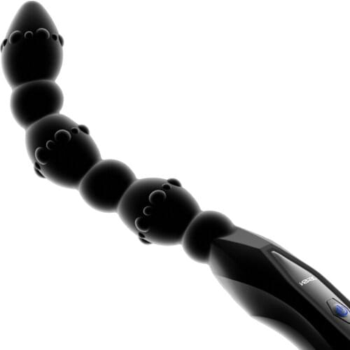 Anal Toy Anal Whip Masturbator for Men And Women 10 Frequency Low Noise Flexible Anal Magnetic Vibrator