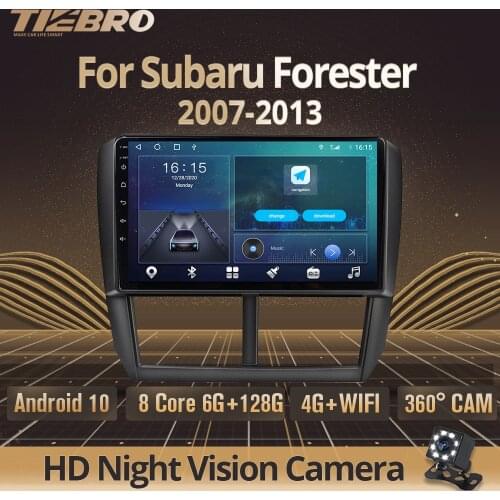 2DIN Android 10 Car Radio For Subaru Forester 2007-2013 GPS Navigation Multimidia Player Stereo Receiver DSP Car AutoRadio IGO