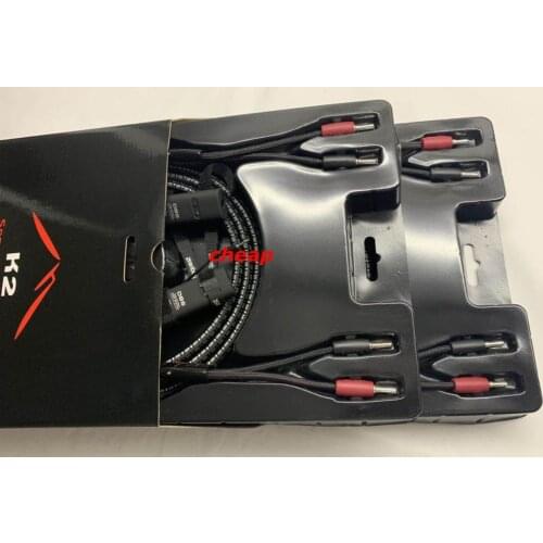 K2 speaker cable with 72V DBS silver Banana plug original box