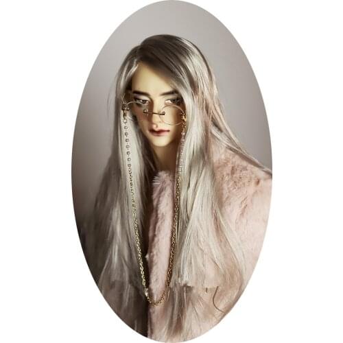 BJD Baby Glasses Chain for 1/4 1/3 Uncle Size Photo Accessories Mini Pearl Chain Glasses Chain (not including glasses) Baby Acce