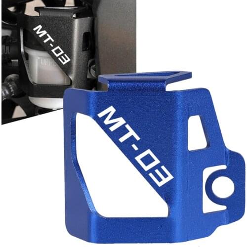 For YAMAHA MT03 MT 03 Motorcycle Rear Brake Fluid Reservoir Cap Cover Guard Protector MT-03 2015 2016 2017 2018 2019 2020 2021