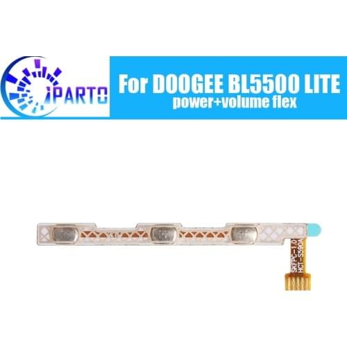 DOOGEE BL5500 LITE Side Button Flex Cable 100% Original Power + Volume button Flex Cable repair parts for DOOGEE BL5500 LITE