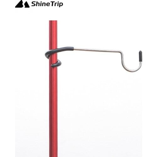 ShineTrip 2-way Lantern Lamp Hanger Hook Tent Pole Post Holder Camping Outdoor Multifunction Light Portable Outdoor Elements