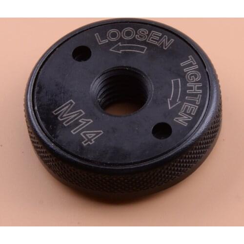 M14 Plate Clamp Nut Chuck Flange Locking Release Metal Fit for Angle Grinder Cutting Machine 1200 W of 11000 rpm High Strength