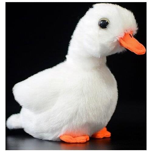 Lovely white duck plush toy about 15cm soft doll baby toy Christmas gift h1627