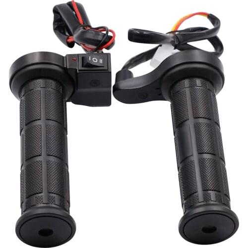 CS-203A1 22mm 7/8 inch Motorcycle Handlebar Electric Heated Grips Motorbike ATV Handlebar Modified Handlebar Warmer Grips