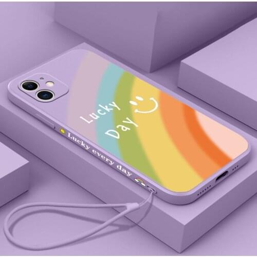 PINZHENG Soft Protection Phone Case For iPhone 12 11 Pro Max XR X XS Max 6 6S 7 8 Plus Case TPU Liquid Silicone Protective Cover