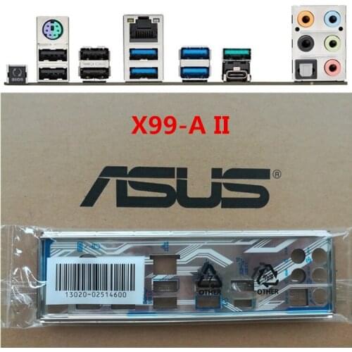 Original IO I/O Shield BackPlate Blende Bracket For Asus X99-A II X99-A 2