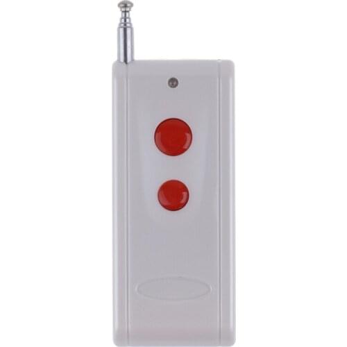 Radio Remote Controller Long Range Far Distance Transmitter 315/433MHZ 2 Button Remote 50-1000m Remote Transmitter