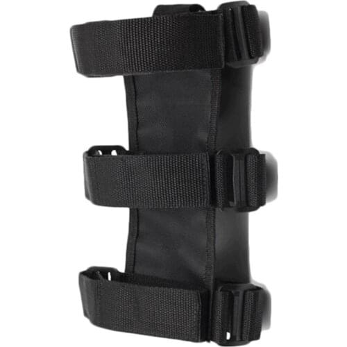 Adjustable Roll Bar Fire Extinguisher Holder Belt Convenient Practical User-friendly Design for Jeep Wrangler Accessories