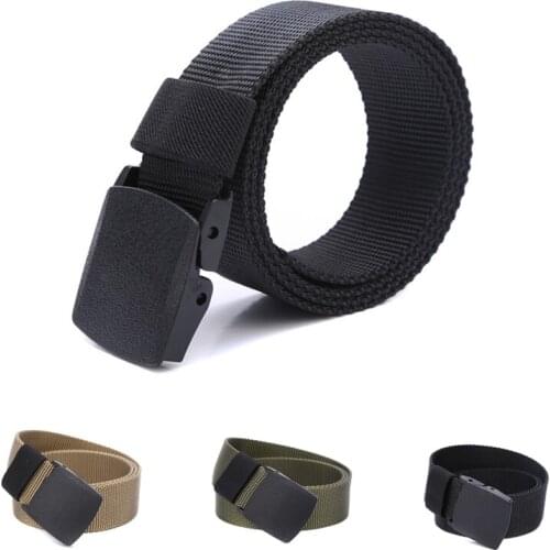 TFSCLOIN Vintage Waist Tactical Adjustable Outdoor Belt Military Nylon Belt Men Army Style Belt Buckle For Men Camping One Size