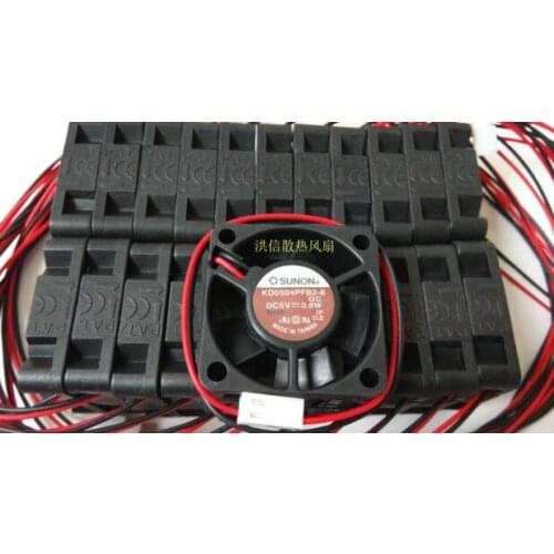 4010 KD0504PFB2-8 DC5V 0.6W 4CM Heat Fan for Two-wire Exchange