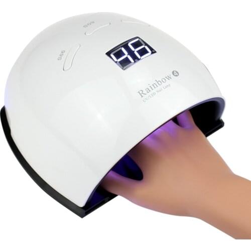 NOQ 48W Rainbow 4 Nail Dryer Machine UV LED Lamp 30pcs Leds For Manicure Nail Lamps Nail Art Design Tools